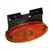 KAMYON TIR DORSE OTOBÜS YAN MARKER LAMBA OVAL 10 ADET SARI 24V - 2