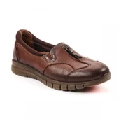 FORELLİ LİLYUM 29444 KEMİK ÇIKINTISI KADIN DERİ AYAKKABI thumbnail 11