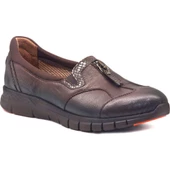 FORELLİ LİLYUM 29444 KEMİK ÇIKINTISI KADIN DERİ AYAKKABI thumbnail 5