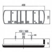 M7 Stop Lamba Kablolu Tır Kamyon Römork Dorse Stop Lamba - 4