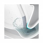 Ergonomik Silikon Banyo Tuvalet Klozet Temizleme Fırçası Askılı - 4