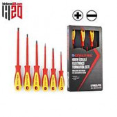 İzeltaş 1000V İzoleli Elektrikçi Tornavida Seti (6 Parça) - 41400 - 1