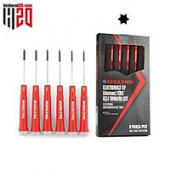 İzeltaş Elektronikçi Tip (Klemens) Torx Uçlu Tornavida Set (6 Parça) - 1