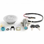 Hsgl Motorsiklet Cbf150 Kontak Seti depo bagaj gidon kilit set 51216 - 1