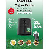 Luxell Fastfryer Xl 5.5 Litre ( Yağsız Fritöz Airfryer ) - 3