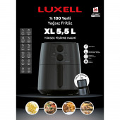 Luxell Fastfryer Xl 5.5 Litre ( Yağsız Fritöz Airfryer ) - 4