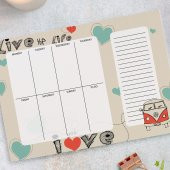 Haftalık Planner - Live in life - 1