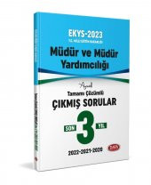 2023 MEB EKYS Müdür ve Yardımcılığı Son 3 Yıl Çıkmış Sorular Data Yayınları - 1