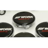 Work Logo Jant Göbeği Kapak Seti 60mm - 3