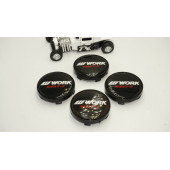 Work Logo Jant Göbeği Kapak Seti 60mm thumbnail 2