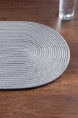 2 Adet Oval Supla | Amerikan Servis Runner | Tabak, Tava, Altlığı Sofra Sunumluk - 6