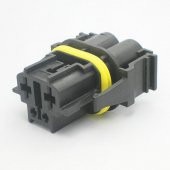 VW Audi 4 Pin Su Geçirmez Oto Elektrik Konnektörü 9442401/220 545 03 29 thumbnail 1