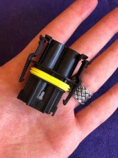 VW Audi 4 Pin Su Geçirmez Oto Elektrik Konnektörü 9442401/220 545 03 29 thumbnail 2