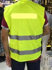 Portwest Fosforlu İkaz Yeleği 140 Gram - Reflektörlü Güvenlik Yeleği - 4