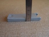 Plastik Dikdörtgen Kapak Kulpu 85x28mm 480 Adet Kapak Tutucu thumbnail 4