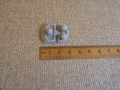 Plastik Dikdörtgen Kapak Kulpu 85x28mm 480 Adet Kapak Tutucu thumbnail 5