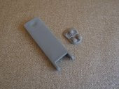 Plastik Dikdörtgen Kapak Kulpu 85x28mm 480 Adet Kapak Tutucu thumbnail 6