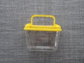 Betta Kabı 18x11x13cm - Mika Kaplumbağa Balık Taşıma Kabı - 8