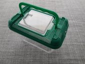 Betta Kabı 18x11x13cm - Mika Kaplumbağa Balık Taşıma Kabı - 12