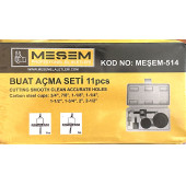 Meşem 514 Buat Açma Seti Takımı 11 Parça - 2