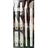 Rico Falçata Maket Bıçağı Seti Hobi Bıçak Neşter Takımı 8 Parça - 2