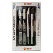 Rico Falçata Maket Bıçağı Seti Hobi Bıçak Neşter Takımı 8 Parça - 3