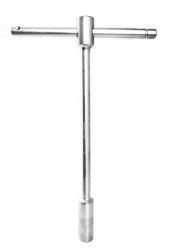 Alfa Tech 12 Mm T Kollu Lokma Somun Sıkma Anahtarı 24 Cm - 1