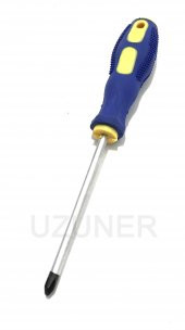 Yıldız Uçlu Tornavida - Ergonomik Lastik Tutamaç - 1