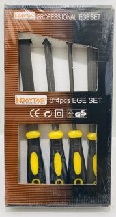 Baytaş Eğe Seti Eye Takımı 8" inç 4 Parça - 1
