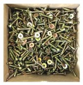 Alçıpan Vidası 4x25 Matkap Uçlu Aqua Panel Parlak Vida Havşa Başlı 500 Adet - 1