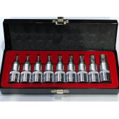 Alfa Tech 1/2" Yıldız Tork Bits Soket Lokma Ucu Takımı Seti 10 P - 2