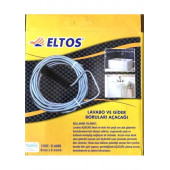 Eltos Çelik Susta Banyo Lavabo Açma Teli Gider Açıcı 8 Metre - 2