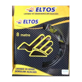 Eltos Çelik Susta Banyo Lavabo Açma Teli Gider Açıcı 8 Metre - 3