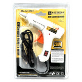 Meşem Mum Silikon Tabancası Küçük İnce 20 Watt - 1