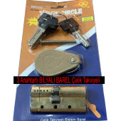Three Circle Tuzaklı Barel Çelik Takviyeli Kilit 68 MM 3 ANAHTARLI - 3