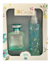 Cecile İris 100ml Edt+ Vücut Spreyi 150ml - 1