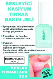 Pastel Kalsiyumlu Tırnak Bakım Jeli 13 Ml - 3