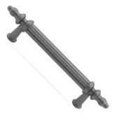 Polavit 96 Mm (SERT PLASTİK) Gri Mobilya Çekmece Mutfak Dolap Dolabı Kapak Kulpu Kulpları Kulbu - 6