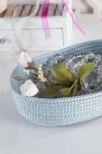 Ovoid | Düzenleyici Sepet Organizer | Çok Amaçlı El Yapımı Sepet - 11