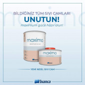 Bianca Maximo Solvent Bazlı Sıvı Cam (İpek Mat)0,500Lt - 2
