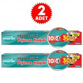 SMARTER 2 PAKET ( 30 ADET X 2 ) YAĞLI PİŞİRME KAĞIDI HAZIR KESİLMİŞ - 1