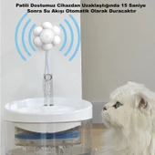 DailyTech Kedi Su Pınarı Çeşmesi Akıllı Hareket Sensörü Kızılötesi - 2