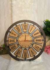Adapromosyon Ahşap Duvar Saati - 2