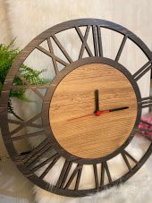 Adapromosyon Lavinta54 Dekoratif Ahşap Duvar Saati - 1