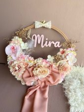 Adapromosyon İsme Özel Kız Bebek Kapı Süsü - 1