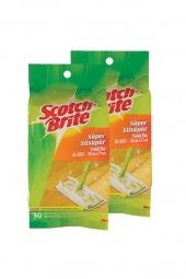 Scotch Brite Silsüpür Paspas Q600 Yedek Bez (60 Adet) - 2