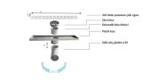 Sukar Duş Kanalı Plain 40 Cm Line 4E - 2