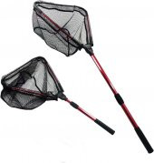 Valkyrie  180 cm Katlanabilir Teleskopik Alüminyum Alaşım 40x40 Kırmızı Balık Kepçesi - 6