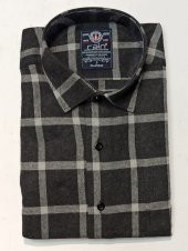 RAİN EXCLUSİVE RAHAT KALIP TEK CEPLİ KIŞLIK KARELİ RETRO GÖMLEK thumbnail 1