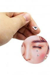 Kendinden Yapışkanlı Mücevher Sticker 112 Adet Işıltılı Tırnak Yüz Ve Vücut Taş Mücevher Çıkartma - 6